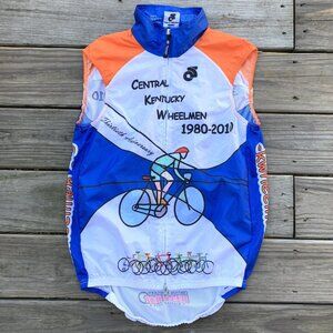 Colorful Cycling Bike Jersey Medium Sleeveless Champion Systems KY Wheelman NWT